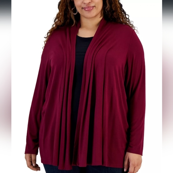 Karen Scott Sweaters - NWT Karen Scott Cardigan 3X